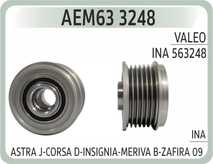ALTERNATOR KASNAK BMW /OPEL ASTRA J-CORSA D-INSIGN
